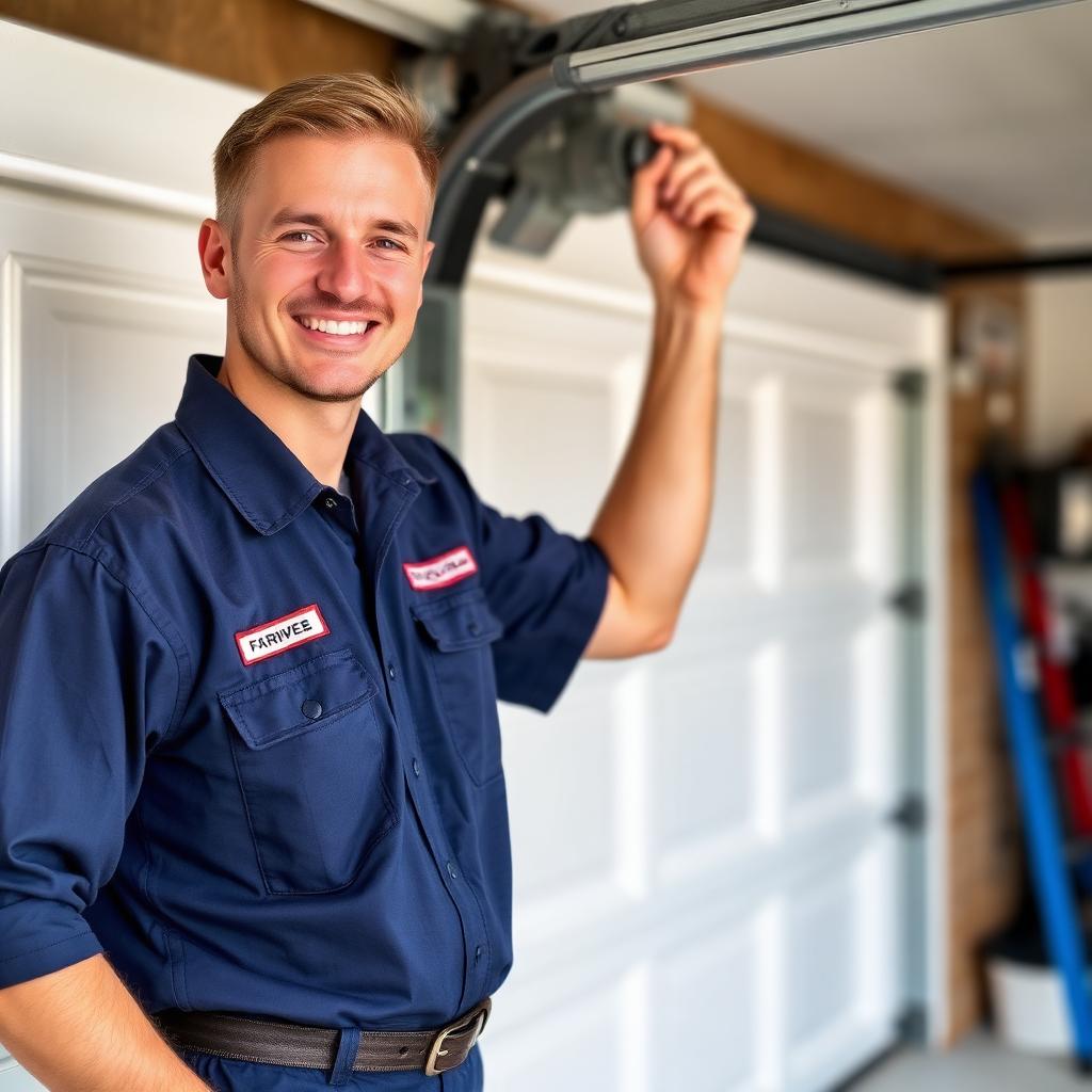 Certified garage door technician from Garage Door Norwood